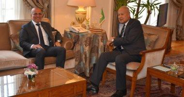 أحمد أبو الغيط يستقبل نائب رئيس المجلس الرئاسي الليبي