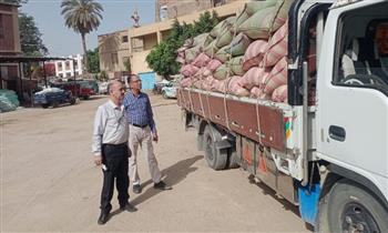   ضبط سيارات محملة بـ 98 طن من محصول القمح بهدف الاحتكار بمراكز محافظة المنيا