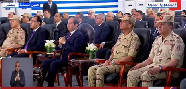 الرئيس السيسي يفتتح مصنع التكسير الأولي لخام الكوارتز بمرسى علم