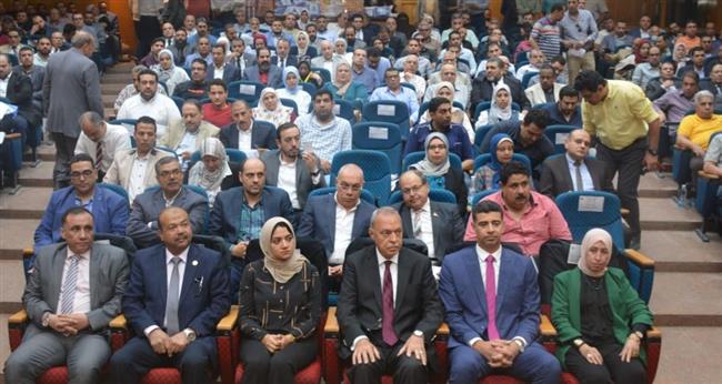 محافظ القليوبية يدشن مشروع إنضمام القناطر الخيرية للشبكة العالمية لمدن التعلم 