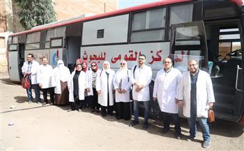 "القومي للبحوث" يطلق قافلة طبية مجانية إلى إنشاص الرمل بالشرقية 