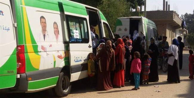 حياة كريمة.. إطلاق 3 قوافل طبية للكشف والعلاج مجانًا
