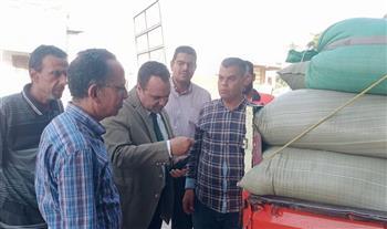المنيا.. ضبط 85 طنا من محصول القمح بهدف الاحتكار بمركز ملوي