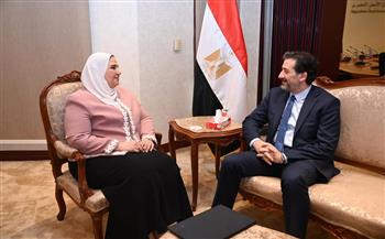   وزيرة التضامن تبحث مع نظيرها السوري سبل تعزيز التعاون المشترك 