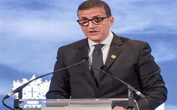 سفير مصر في بريطانيا يلقي كلمة نيابة عن وزير الخارجية خلال «قمة صفر انبعاثات» بلندن