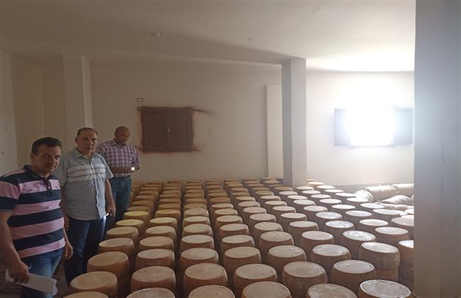ضبط 10 طن ملح و 5 طن جبنة رومي مجهولة المصدرلحملة تموينية لضبط الأسواق بدمنهور 