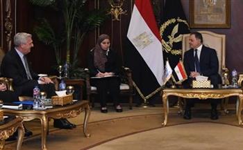 وزير الداخلية يستقبل المفوض السامى لشئون اللاجئين بالأمم المتحدة