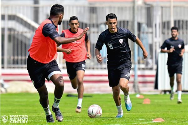 مران قوى للزمالك اليوم استعدادا لمباراة طلائع الجيش 