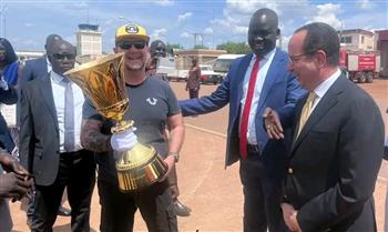   وصول كأس العالم لكرة السلة لجنوب السودان