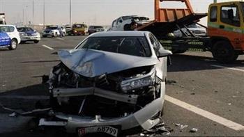 إصابة 9 فى حادث انقلاب سيارة بقنا