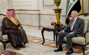  الرئيس العراقي يؤكد أهمية تعزيز التعاون الثنائي مع السعودية
