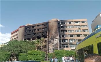   بعد السيطرة على الحريق.. محافظ القاهرة يشكل لجنة هندسية لفحص مبنى جهاز 15 مايو