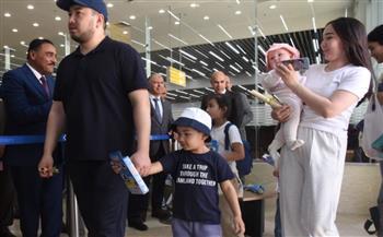 مطار العلمين يستقبل أولى رحلات  طائرات الشارتر السياحية و القادمة من كازاخستان