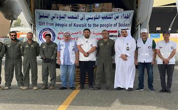   إقلاع طائرة من الجسر الجوي الكويتي لإغاثة السودان بحمولة 10 أطنان من المواد الطبية
