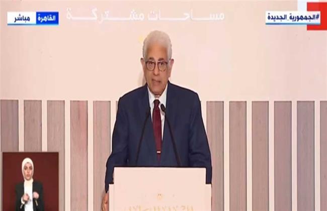 «حسام بدراوي»يجب أن يكون إطار الحوار هو الدستور ورؤية مصر 2030 