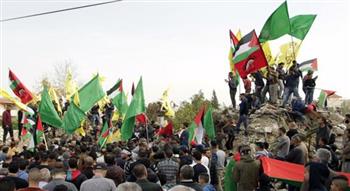   مسيرة في "جنين" للتنديد باغتيال الأسير الفلسطيني خضر عدنان بسجون الاحتلال الإسرائيلي