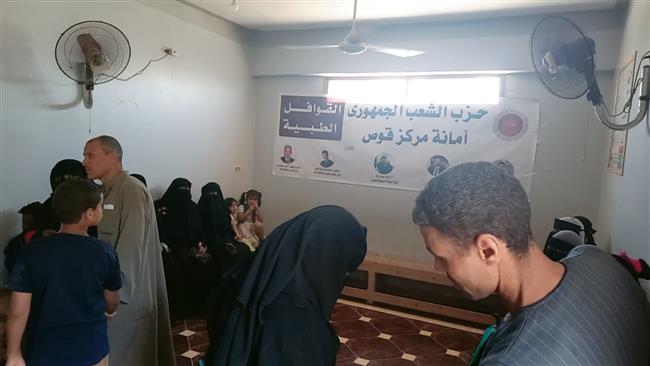 قافلة طبية لحزب «الشعب الجمهوري» بقنا و مناظرة 200 حالة  طبية بالمجان بقوص