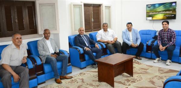 نائب رئيس جامعة أسيوط يتفقد أعمال تطوير وتجديد استراحات أعضاء هيئة التدريس ومعاونيهم