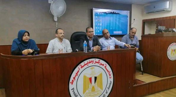 تفاصيل اجتماع حقوق الإنسان بمركز أسيوط