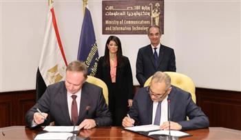 وزيرا التعاون الدولي والاتصالات يشهدان توقيع اتفاقية منحة المانية 