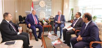 وزير التعليم العالي يلتقي نظيره الفلسطيني لبحث سبل التعاون المشترك 