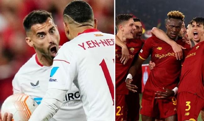 التشكيل المتوقع لمباراة روما وإشبيلية اليوم في نهائي الدوري الأوروبي