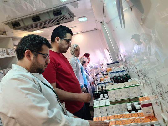 الكشف على 1119 مواطناً لقافلة طبية مجانية بوادي النطرون