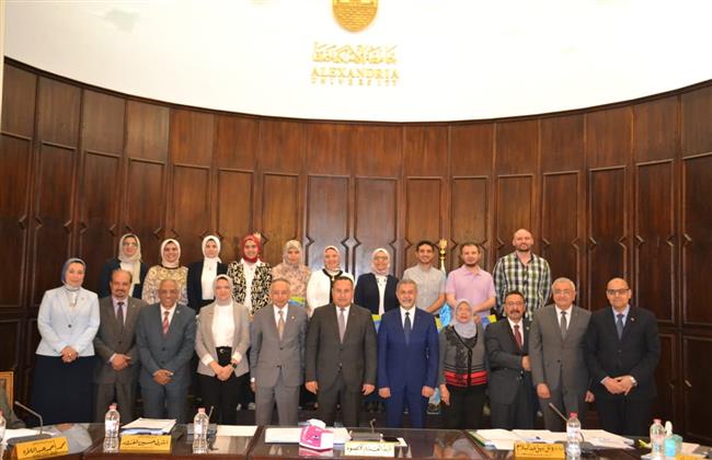 مجلس جامعة الإسكندرية يكرم الباحثين الفائزين فى مبادرة "جامعة الإسكندرية لدعم البحوث" 