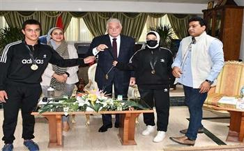 محافظ جنوب سيناء يكرم بعثة الشباب والرياضة بعد حصدها 22 ميدالية في أولمبياد المحافظات الحدودية