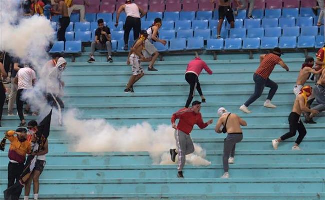 قبل مواجهة الأهلي..حبس 31 مشجعا للترجي بسبب أحداث مباراة شبيبة القبائل