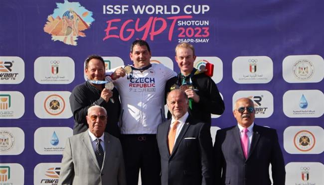 جيري ليبيتاك يحصد ذهبية التراب في كأس العالم للخرطوش بالعاصمة الادارية