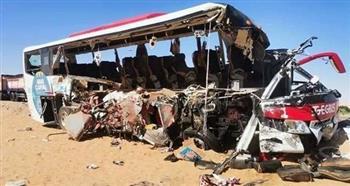 النيابة العامة تحقق في حادث تصادم حافلة بسيارة نقل بالوادي الجديد