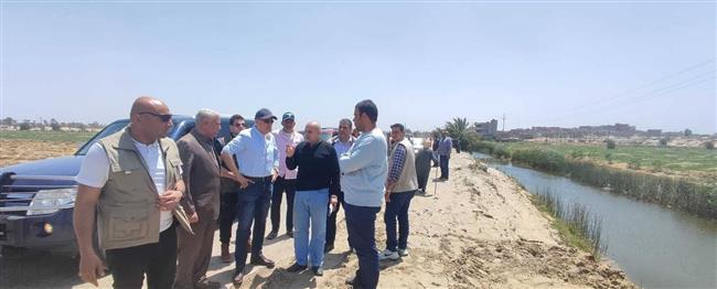 فى زيارة مفاجئة.. وزير الرى يتفقد منطقة قلابشو و زيان بالدقهلية