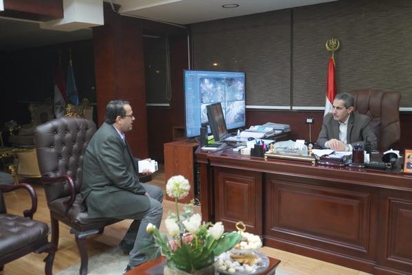 محافظ الغربية يتابع الاستعدادات النهائية لامتحانات نهاية العام 