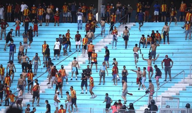 «كاف» يعلن عقوبات قاسية علي الترجي التونسي