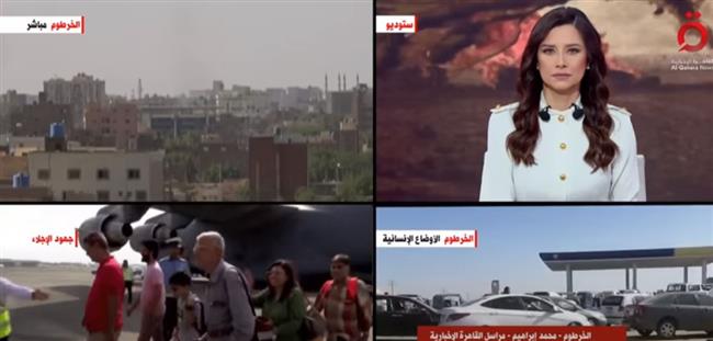 مراسل القاهرة الإخبارية: إطلاق نار في محيط القيادة العامة والقصر الجمهوري بالخرطوم