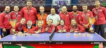   اتحاد تنس الطاولة يهنئ منتخب مصر (رجال وسيدات) لسيطرته على ميداليات كأس أفريقيا