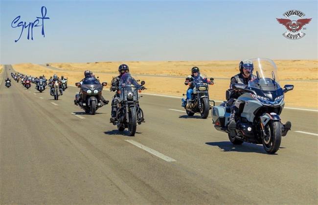 رحلة بالدراجات النارية إلى جنوب سيناء تحت شعار «حلوة يا بلدي»