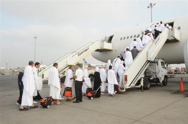 مصرللطيران تنقل 3000 حاج فلسطيني خلال موسم الحج هذا العام على متن رحلات خاصة