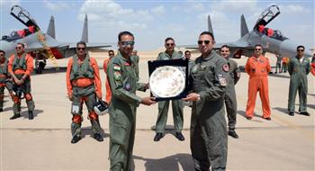   القوات الجوية المصرية والهندية تنفذان تـدريبا جويا مشتركا