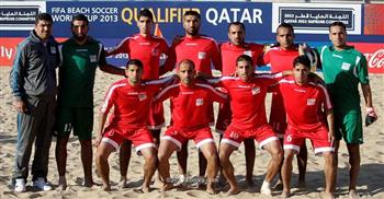  بعثة شواطئ فلسطين تشد الرحال إلى كأس العرب