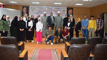   الشباب والرياضة تنظم لقاء طلابيا بجامعة المنصورة بعنوان «القضايا المجتمعية المعاصرة»