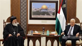   الرئيس الفلسطيني يستقبل بطريرك أنطاكيا وسائر المشرق للسريان الأرثوذكس