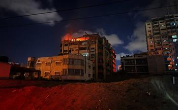   مقتل تسعة فلسطينيين فى قصف جوى إسرائيلى على قطاع غزة