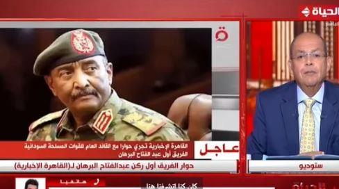 أحمد الطاهري: كاميرا القاهرة الإخبارية متواجدة في الخرطوم لنقل الأحداث بصورة كاملة
