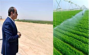 "الزراعة" في تسع سنوات.. الرئيس السيسي يقود نهضة زراعية غير مسبوقة
