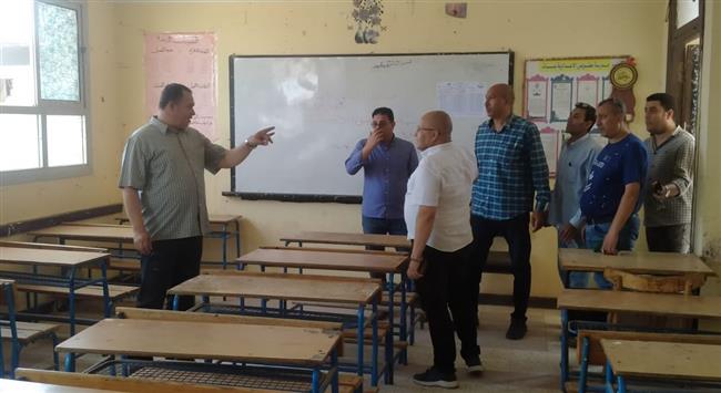 لجان الثانوية العامة بكفرالشيخ جاهزة لإستقبال الطلاب