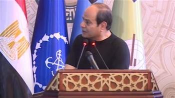 الرئيس السيسي: الأكاديمية العسكرية تقوم بدور مهم في تأهيل العاملين بالدولة 