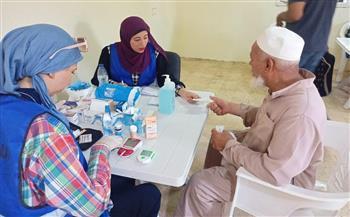 وزارة الشباب والرياضة تنظم قافلة طبية بالواحات البحرية