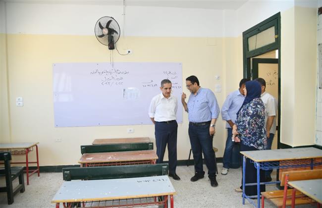 محافظ الغربية يتفقد امتحانات الثانوية الأزهرية ويتابع آخر استعدادات الثانوية العامة